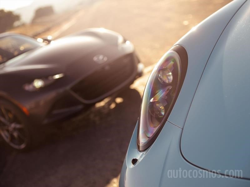 Mazda MX-5 RF vs Porsche 911 Targa 4 GTS