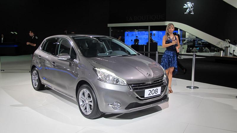 Peugeot 208 made in Brasil en San Pablo 2012