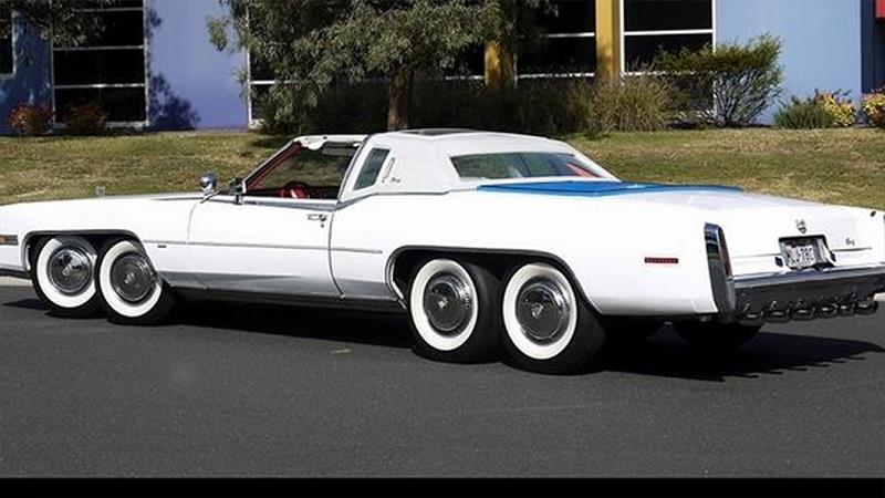 CadillacEldorado 1977 de ocho ruedas