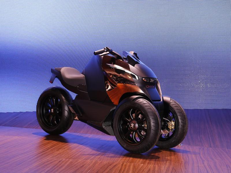 Peugeot Onyx Scooter Concept en París 2012