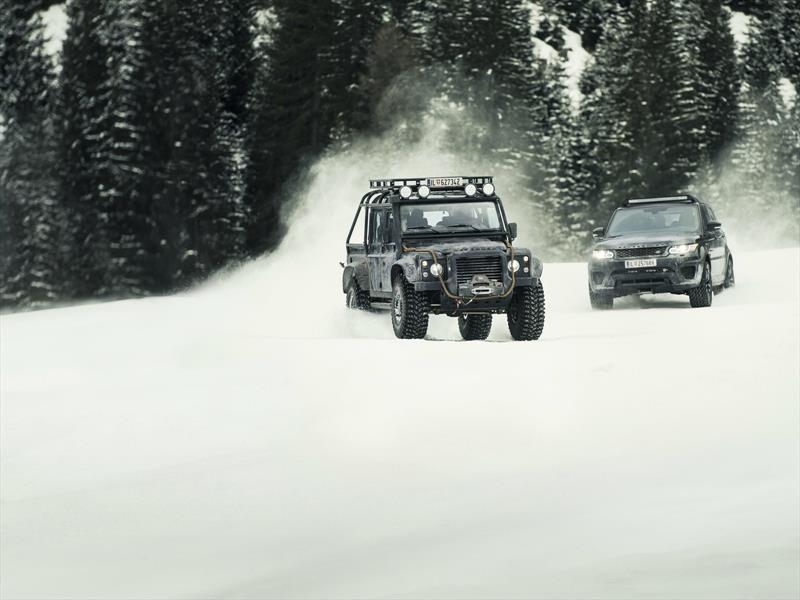 Los autos de Jaguar Land Rover en SPECTRE