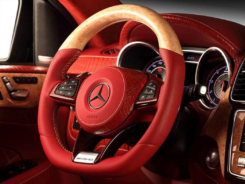 Interior del Mercedes Benz GLE Coupé Inferno