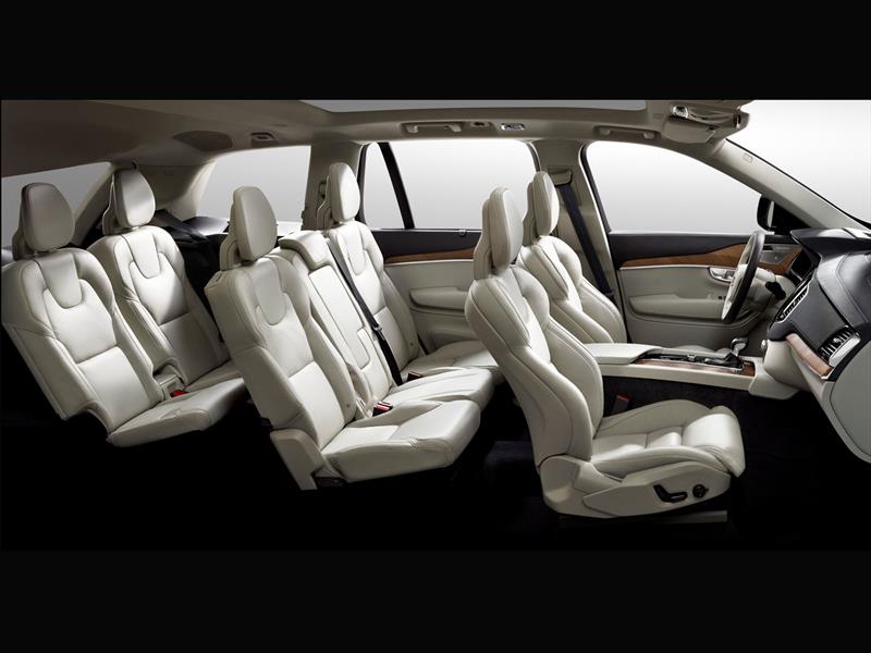 Así es el interior de la nueva Volvo XC90