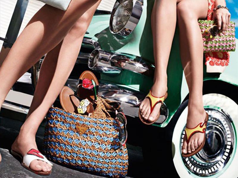 Prada y sus zapatos estilo Cadillac de los 50s