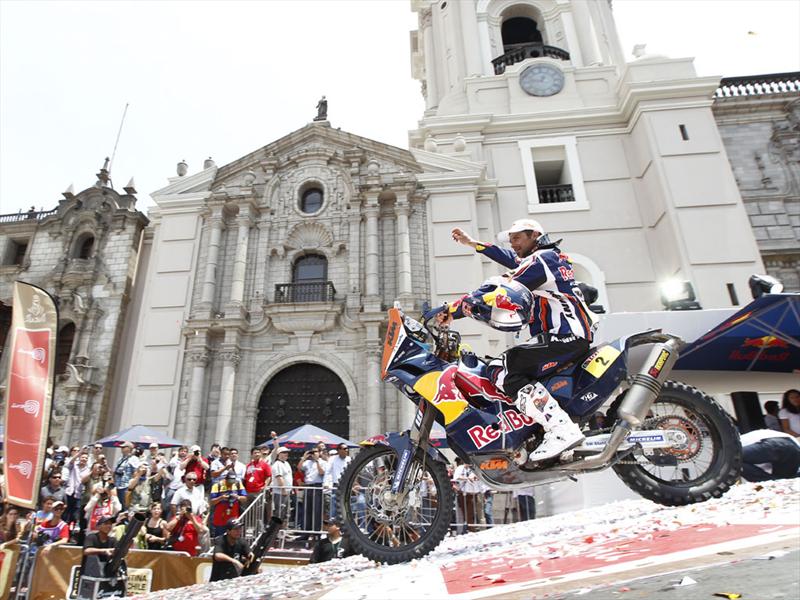 Dakar 2012, la llegada
