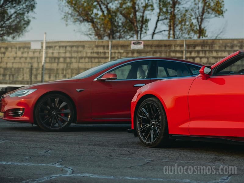 Tesla Model S P100D VS Chevrolet Camaro ZL1 Conv