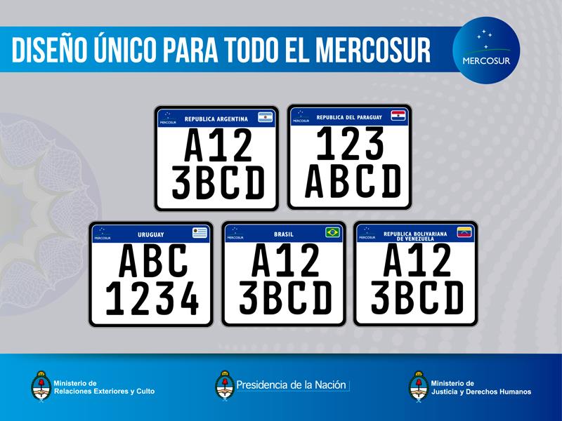 La nueva patente mercosur es oficial