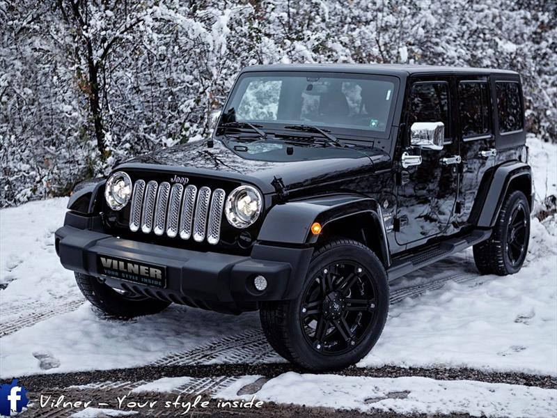 Jeep Wrangler Sahara, off-road de gala
