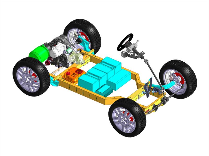 Tabby, modelo para armar y también para desarmar