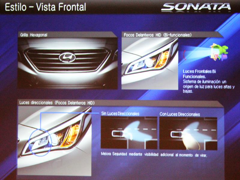 Hyundai Sonata 2015 Estreno oficial en Chile