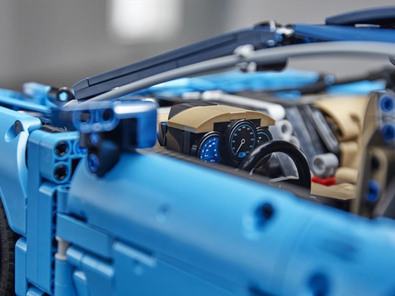 Bugatti Chiron de legos