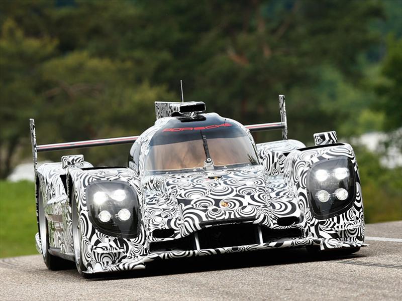 Porsche prototipo que usará en Le Mans en 2014