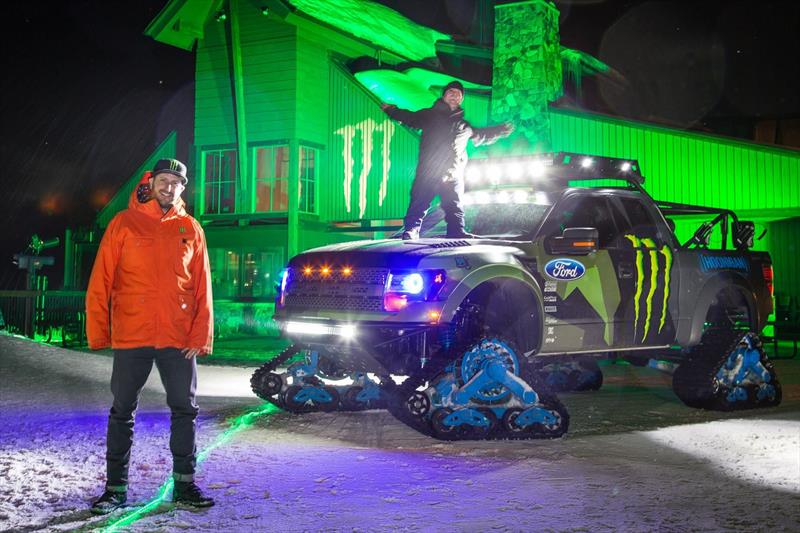 Ken Block y su Ford F-150 RaptorTrax