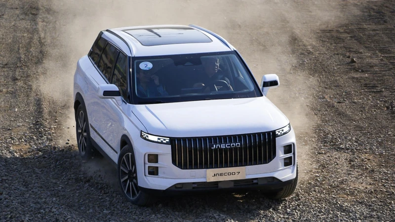 Jaecoo 7 2024, primer contacto desde China