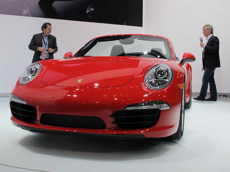 Porsche 911 Cabriolet 2013 en el Salón de Detroit