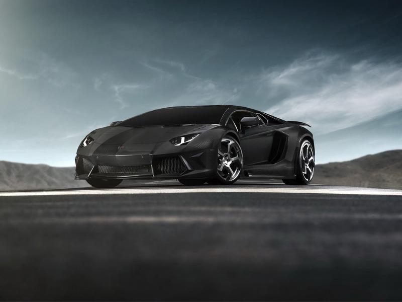 Carrocería con terminado de fibra de carbón