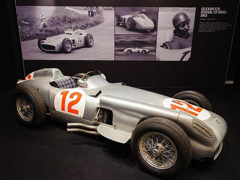 Subastan Mercedes F1 en 29.6 Millones de Dólares