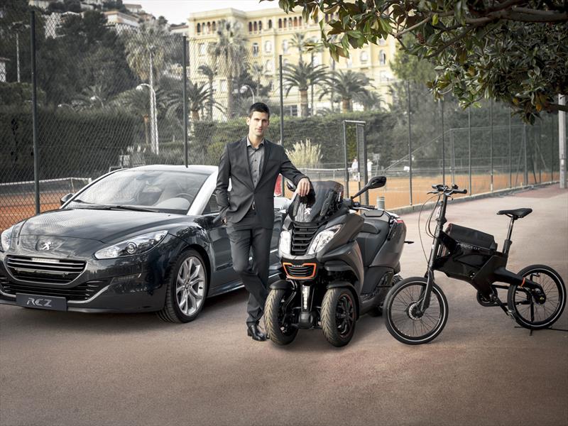 Novak Djokovic, nueva imagen de Peugeot