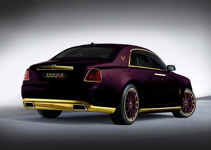 Rolls Royce Ghost Purple by Fenice Milano