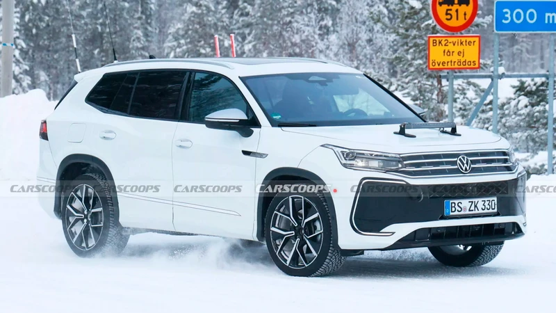 Nuevo VW Tiguan Allspace - fotos espía