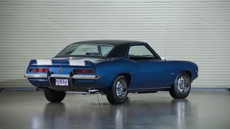 Top 10: Chevrolet Camaro Z28 1969