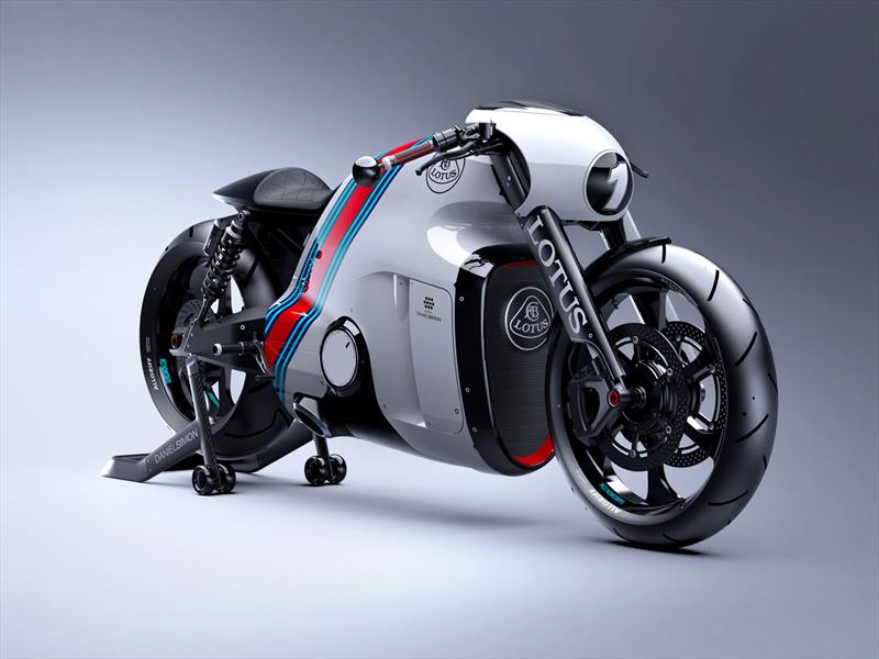 Lotus C-01, una moto increíble
