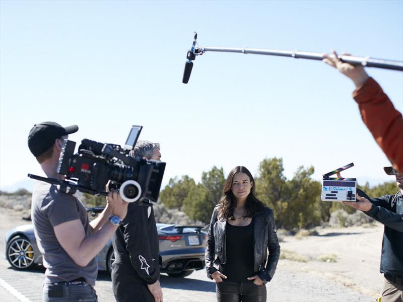 Michelle Rodríguez y Jaguar