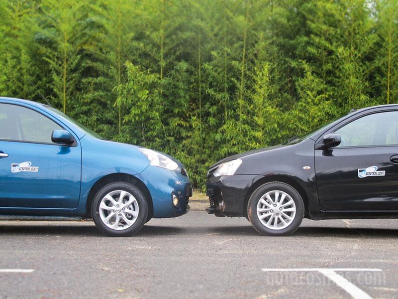 Nissan March vs. Toyota Etios