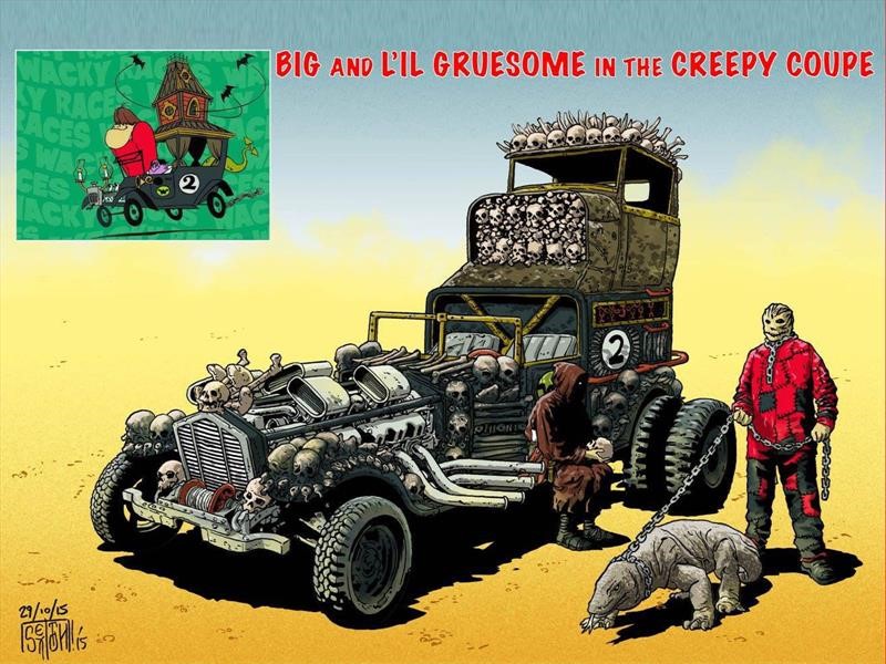 Autos Locos al estilo Mad Max: Fury Road