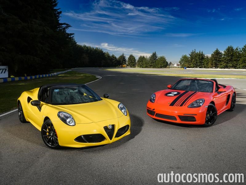 Alfa Romeo 4C Spider vs Porsche 718 Boxster