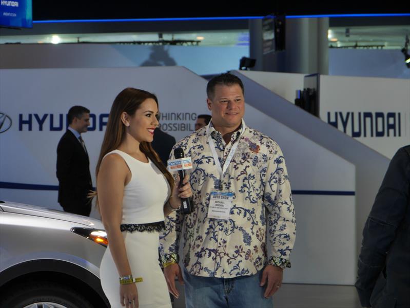 Las chicas del Auto Show de Nueva York 2015