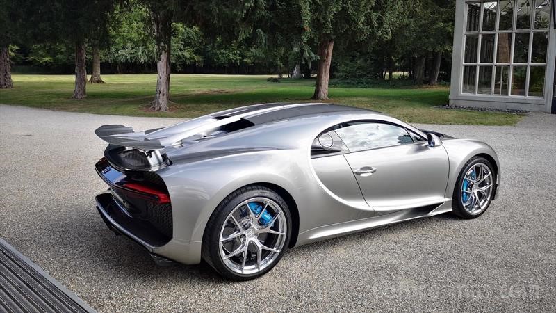 Bugatti Chiron Sport a prueba