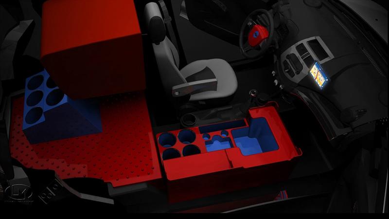 Chevrolet Spark vestido de Domino’s Pizza