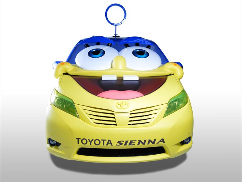Toyota Sienna inspirado en Bob Esponja