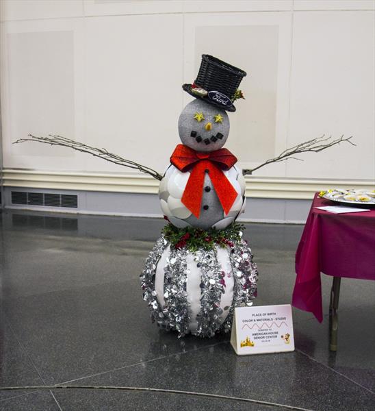 9 muñecos de nieve con el sello Ford