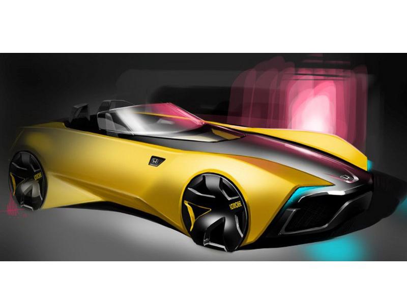 Honda S2000 Roadster 2020 creado por estudiante