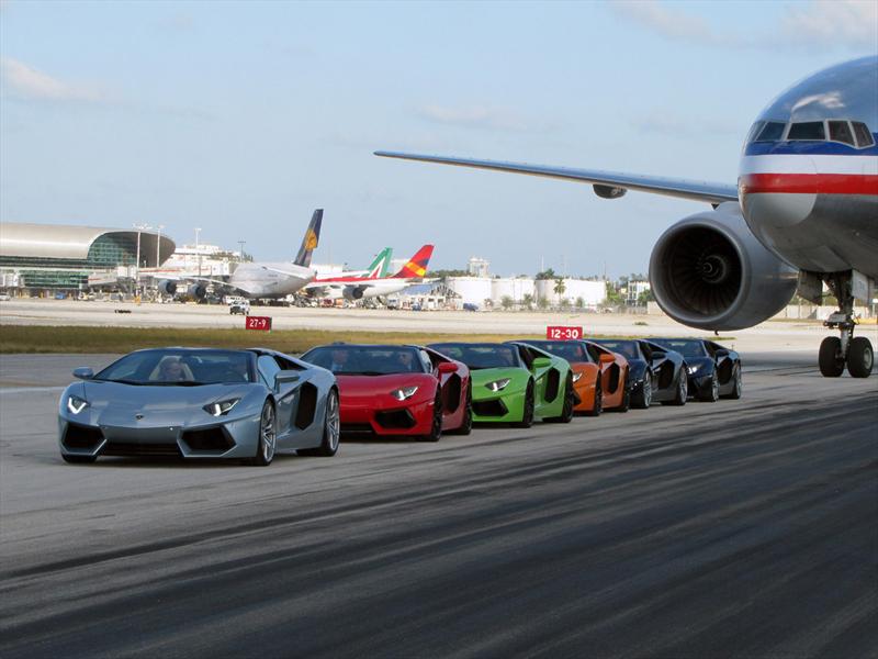 Lamborghini Aventador LP 700-4 Roadster en Miami