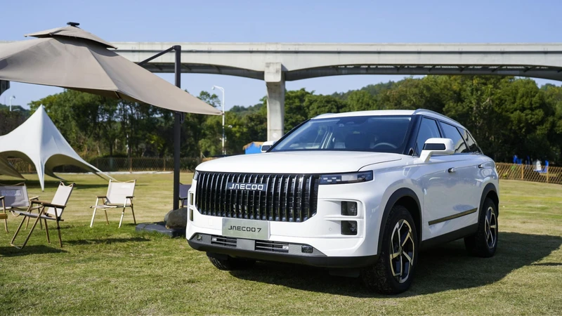 Jaecoo 7 2024, primer contacto desde China