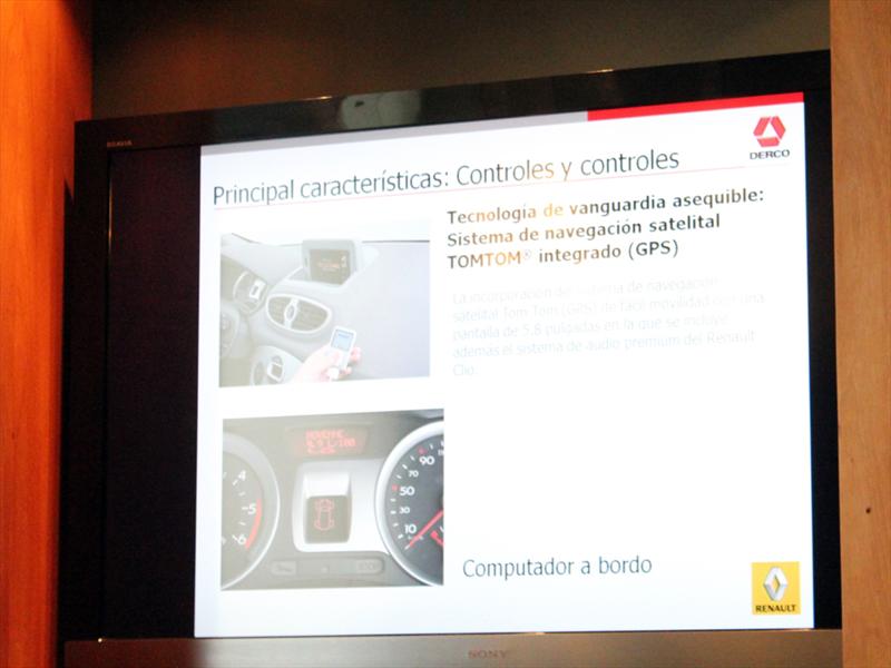Renault Clio lll Lanzamiento en Chile