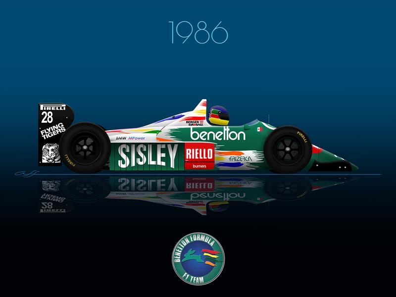 Ganadores GP de México 1986