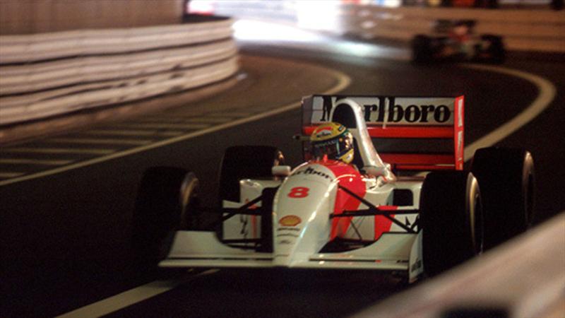 Ayrton Senna en Monaco