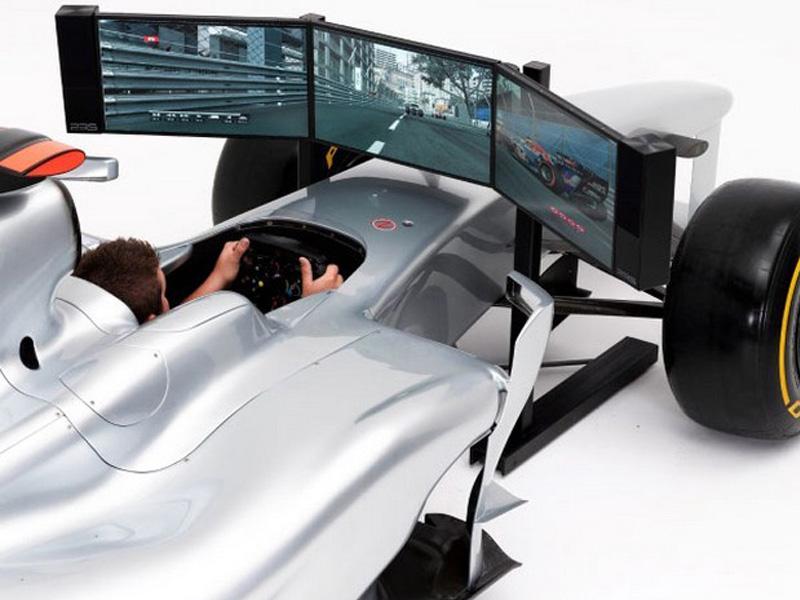 F1 racing simulator