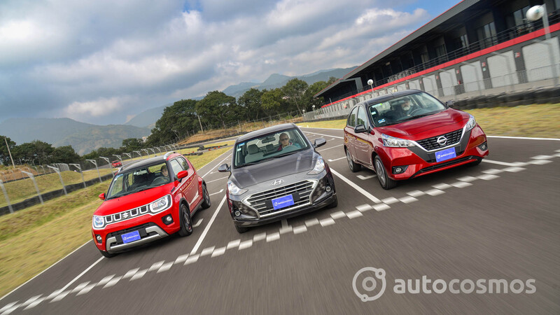 Nissan March VS Hyundai Grand i10 VS Suzuki Ignis