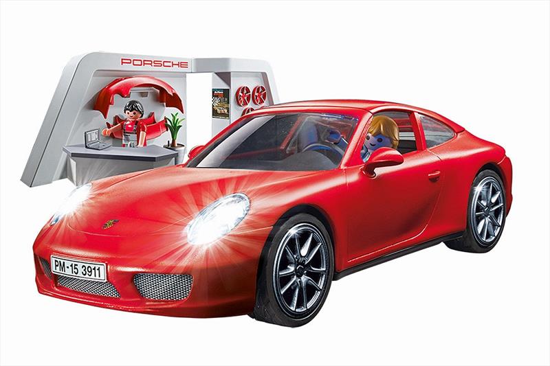 Porsche 911 Carrera S con sello Playmobil
