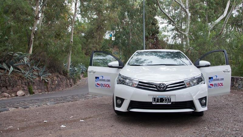 Prueba al Toyota Corolla en Mendoza