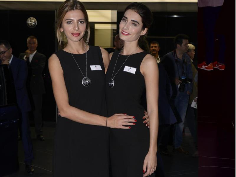 Las chicas del Salón de Frankfurt 2015