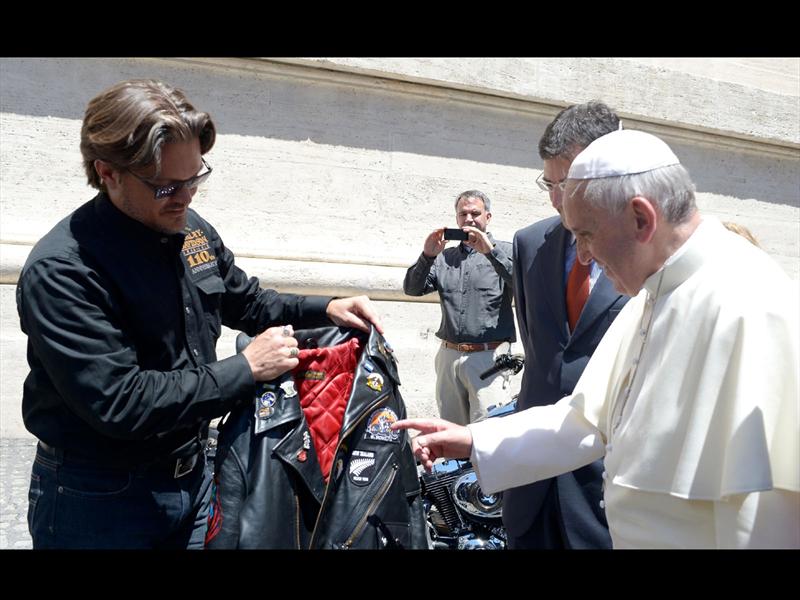 Harley-Davidson en el Vaticano