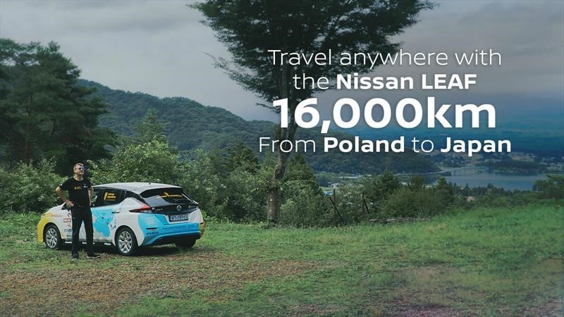 Nissan LEAF: travesía de Polonia a Tokio