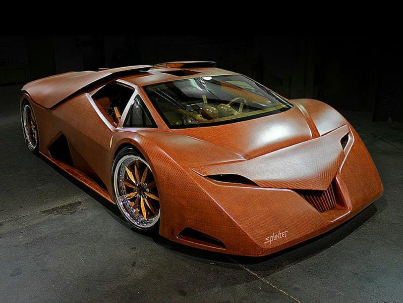 Splinter, el súper auto hecho de madera