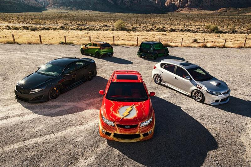 Kia y su gama de autos de la Liga de la Justicia